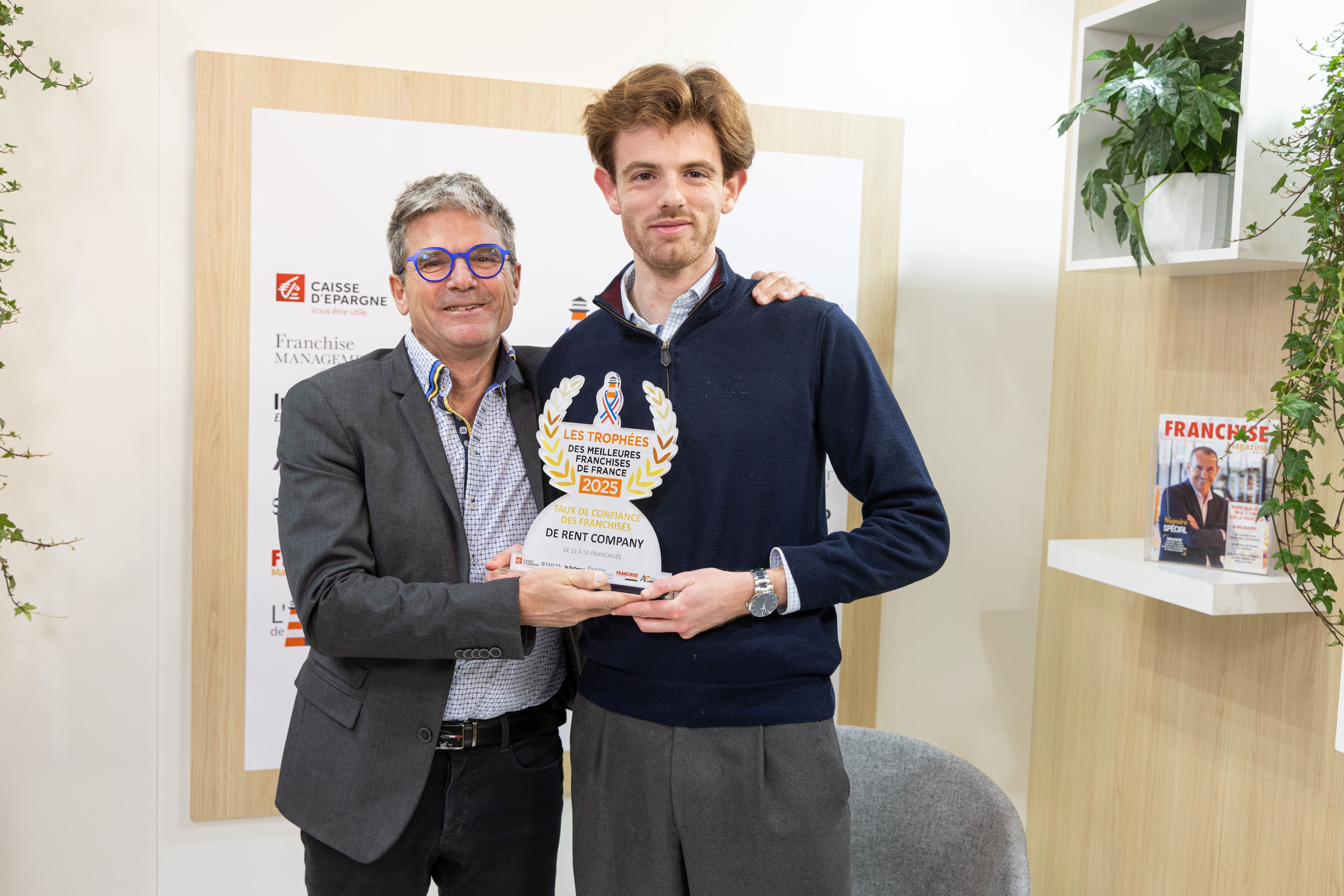 De Rent Company remporte le Trophée des Meilleures Franchises de France ...